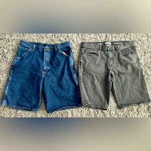 Men’s denim shorts size 36